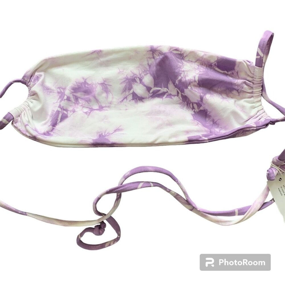 Frankies Bikinis Kailyn Tie Dye Bikini Top NEW Sz M